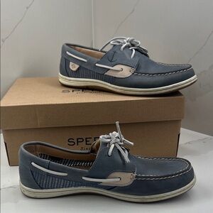 Sperry Top-Sider slate blue loafers